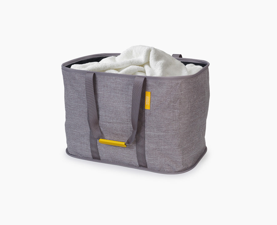 Large Collapsible Laundry Bag (Gray) | Joseph Joseph US