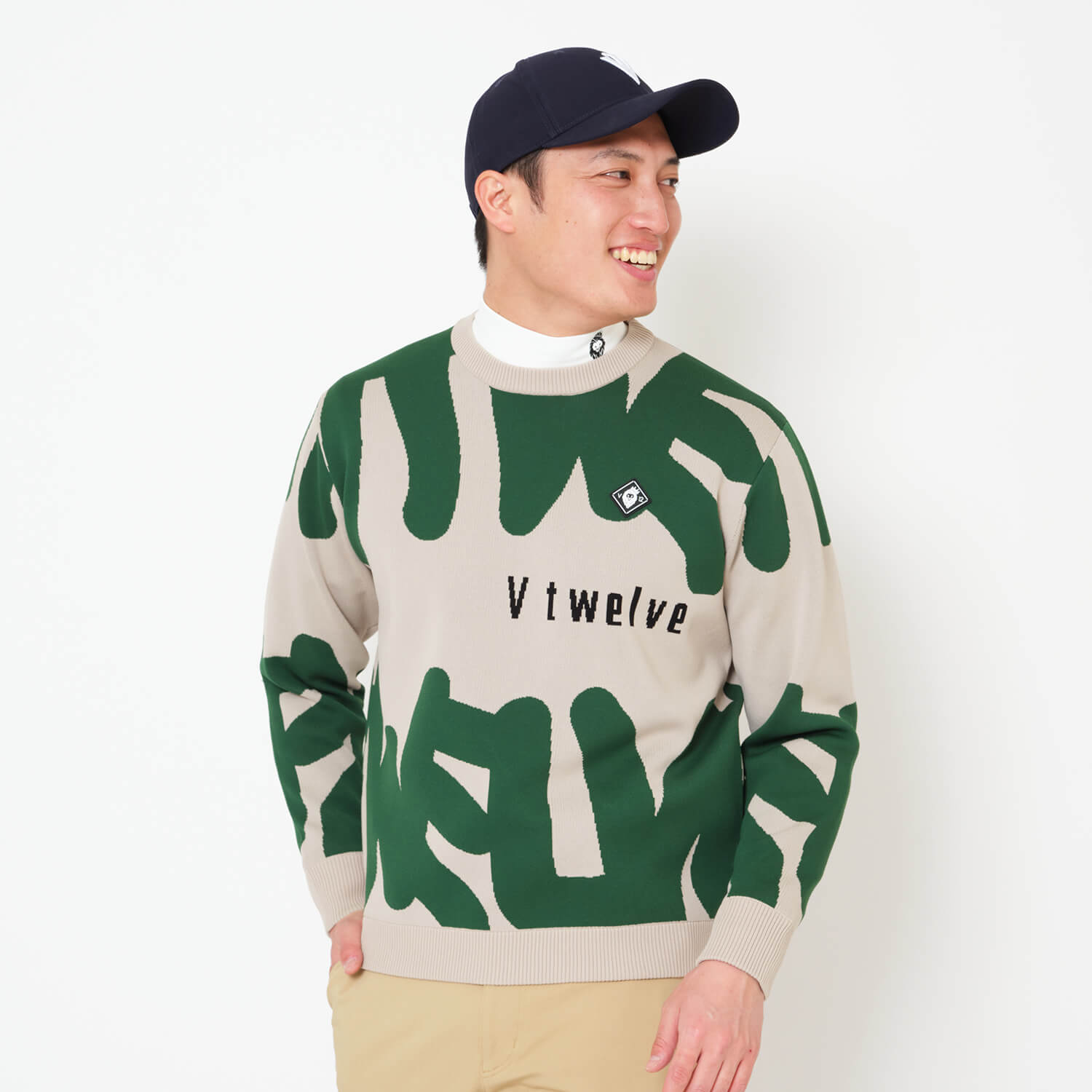 V12] ゴルフ メンズ ニット 防風裏地 GRFT KNIT | 【公式通販】