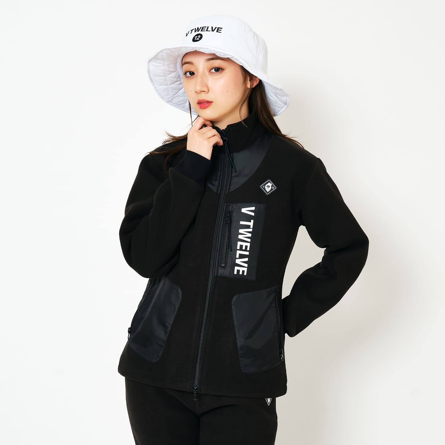 V12] ゴルフ レディース フリースジャケット MAD FLEECE JKT | 【公式