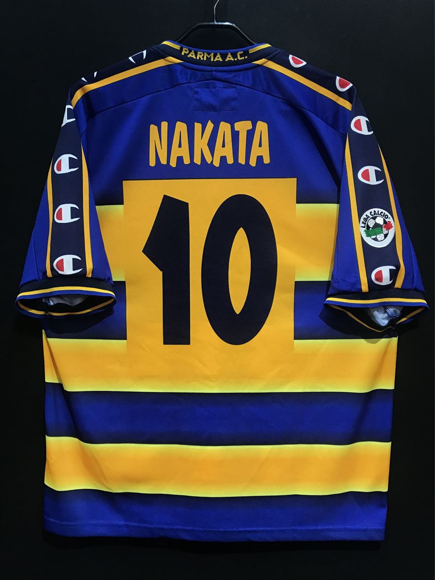 ビンテージ Champion サッカーシャツ L カンナヴァーロ パルマA.C.