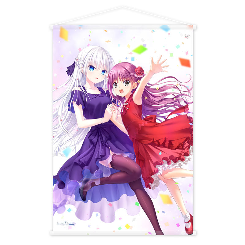 Summer Pockets 5th イラスト B1タペストリー(鳴瀬しろは＆加藤うみ