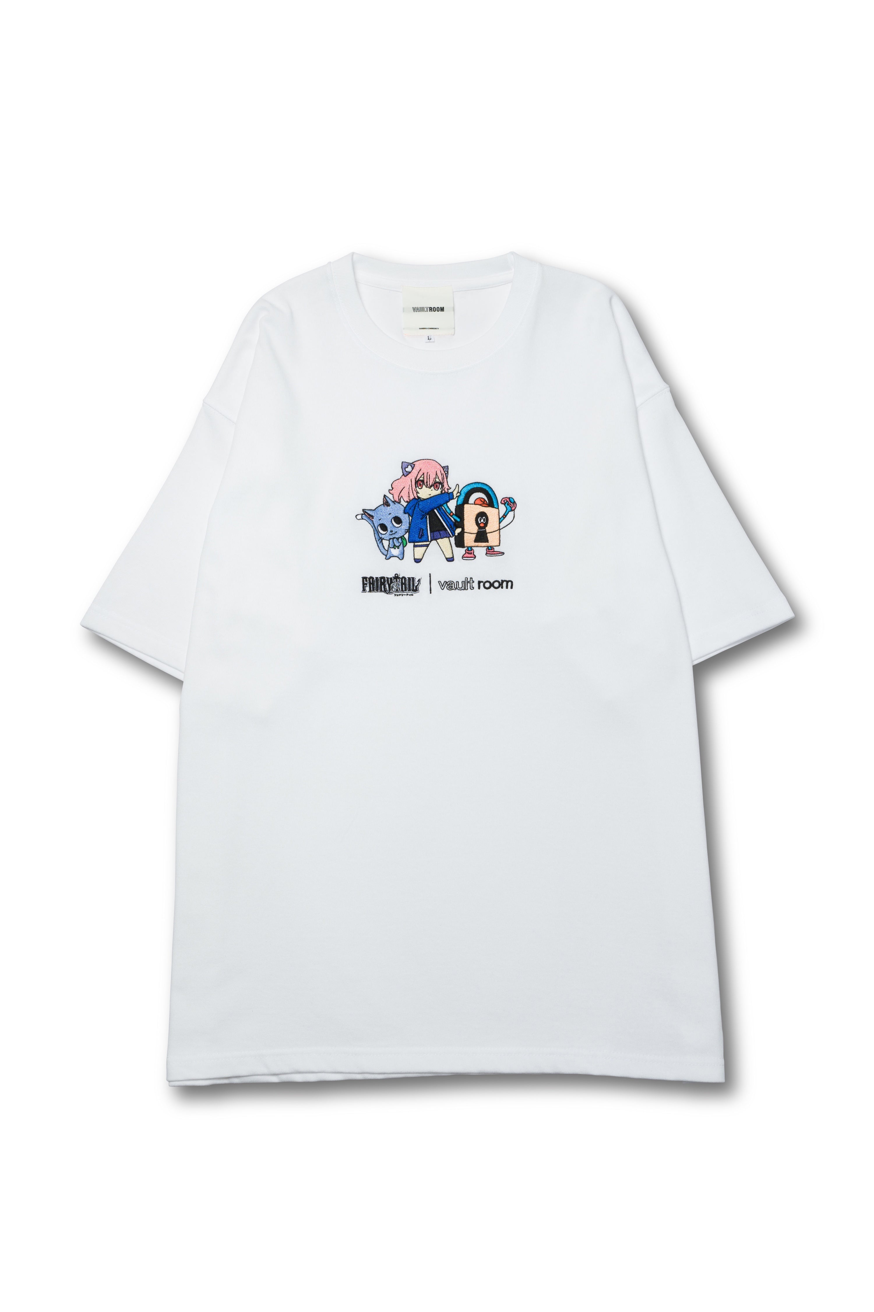 VR × nqrse × HAPPY TEE / WHITE – VAULTROOM