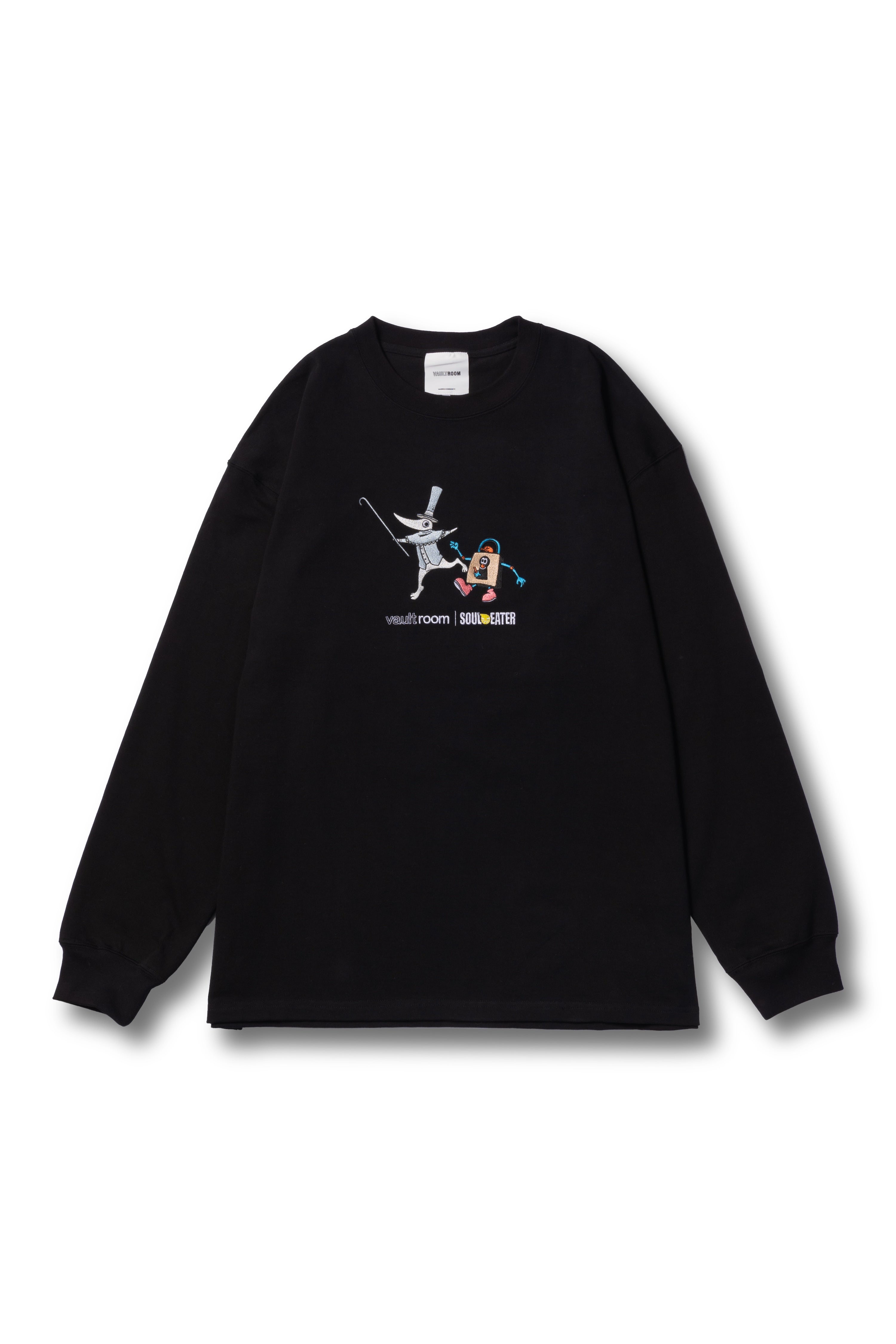 VR × EXCALIBUR L/S TEE / BLACK – VAULTROOM