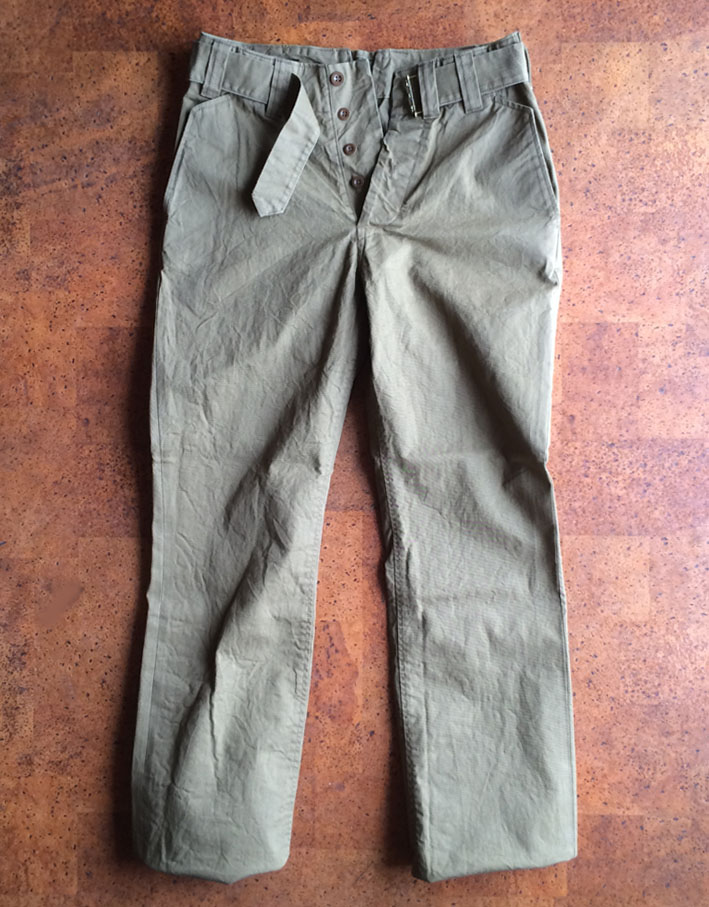 Django Atour / TANKER WORK (CHINO・S/P) TROUSERS