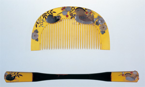 櫛（くし）・笄（こうがい） | 玉川大学教育博物館 館蔵資料（デジタル