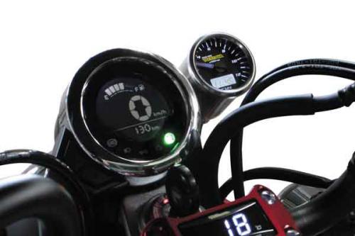 SPECIAL PARTS TAKEGAWA / Φ48スモールDNタコメーターキット 12500RPM