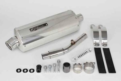 SPECIAL PARTS TAKEGAWA / パワーサイレントオーバルマフラー(政府認証)