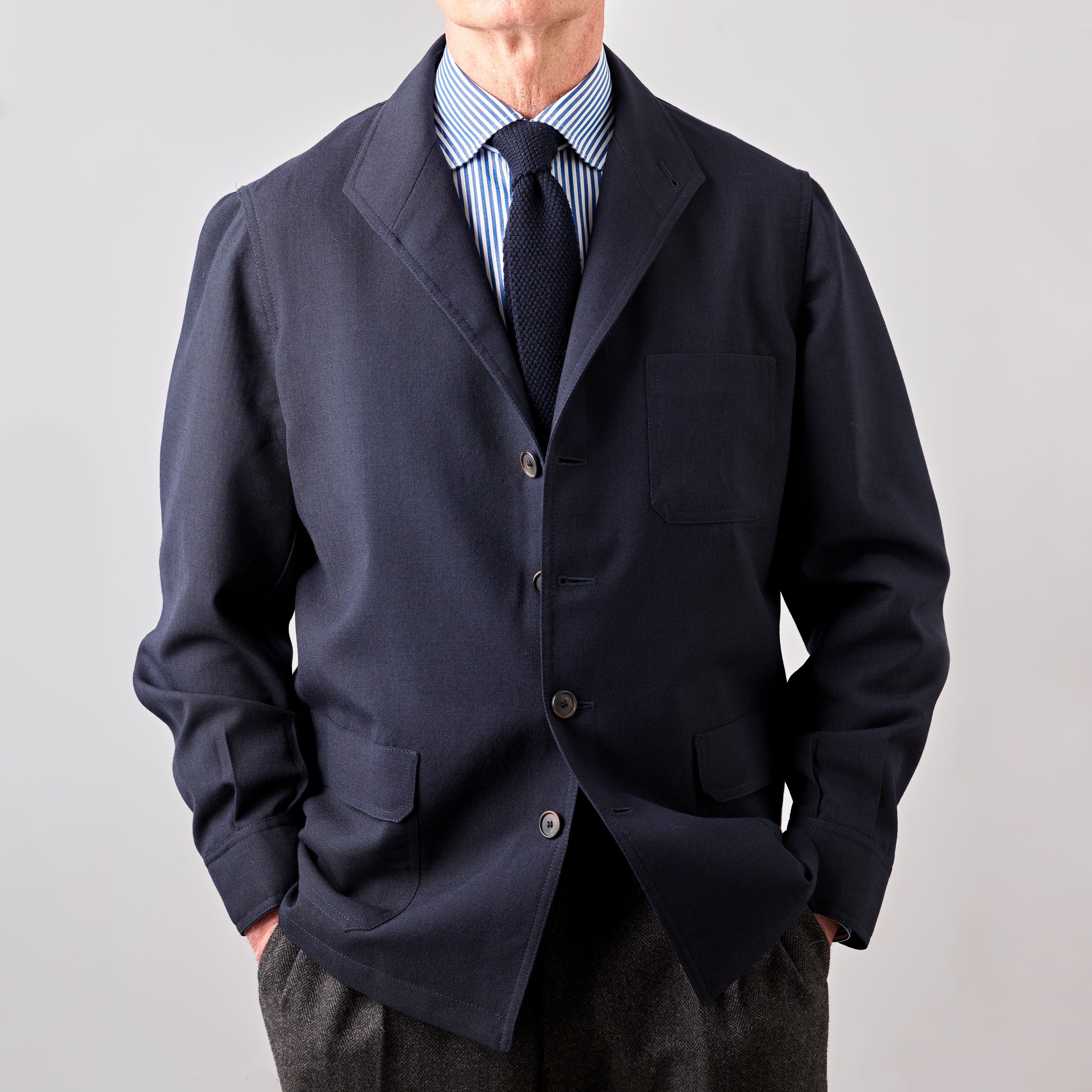 Fox Air Midnight Blue Classic Teba Jacket | The Merchant Fox Fox