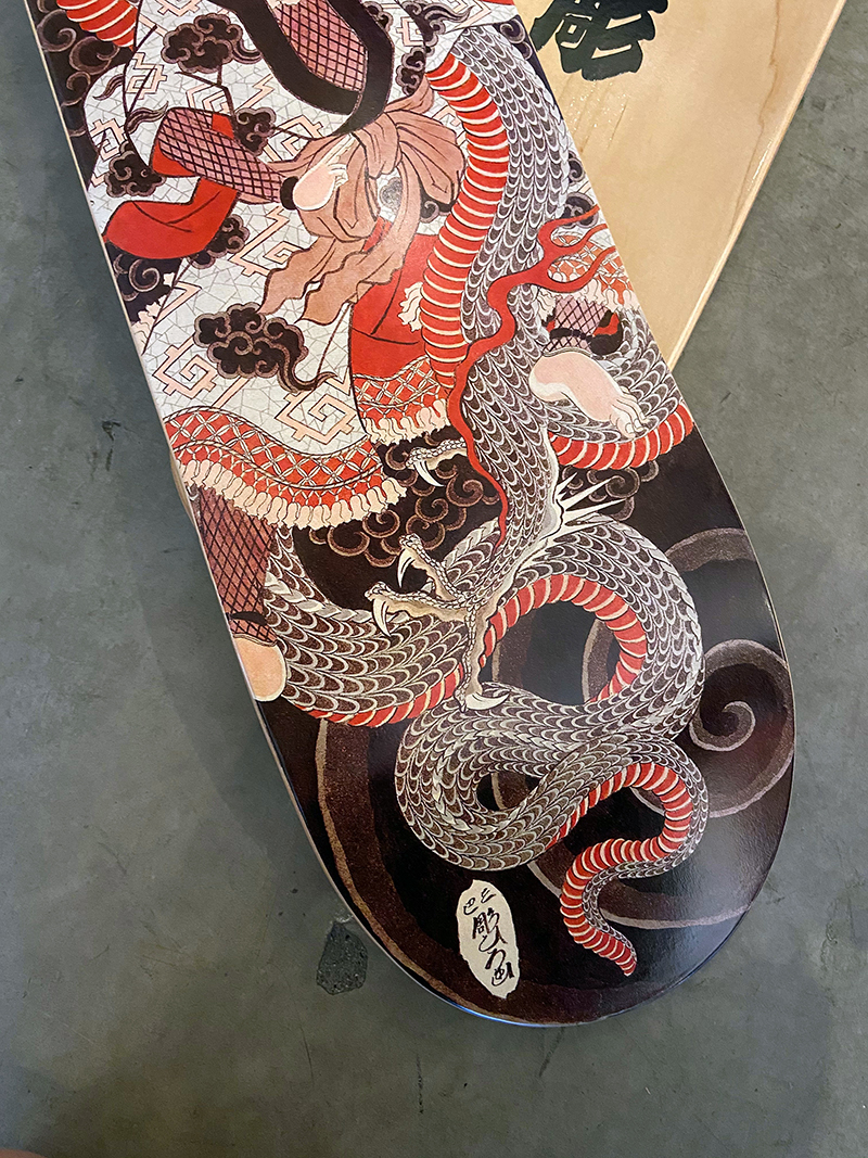 HORIHIRO SKATEBOARD 1 – 三巴彫 | スリータイズ タトゥー | THREE