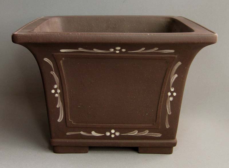 常滑盆栽鉢 山秋造 #Yamaaki02