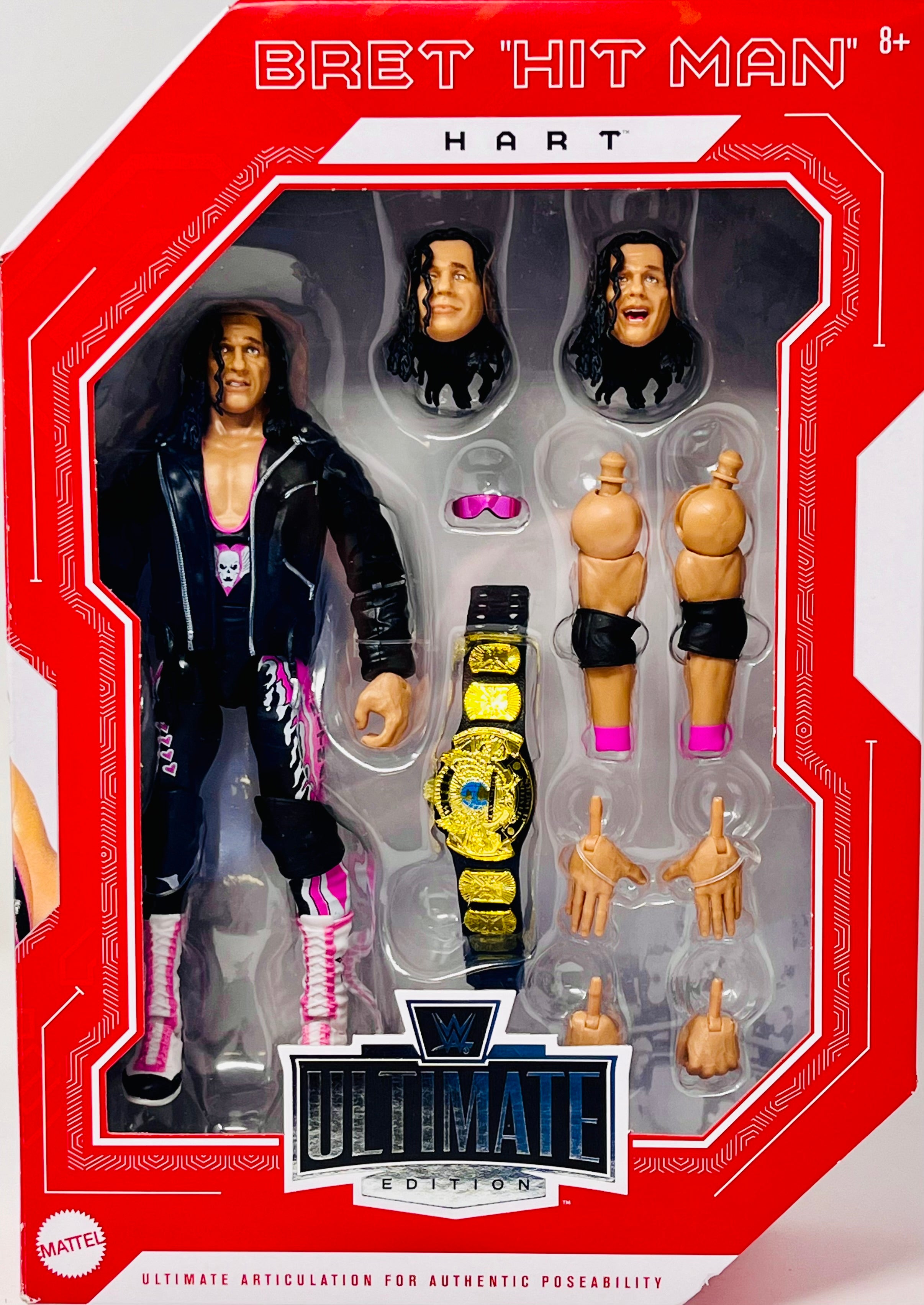 WWE Ultimate Edition Bret Hitman Hart Monday Night Wars Action