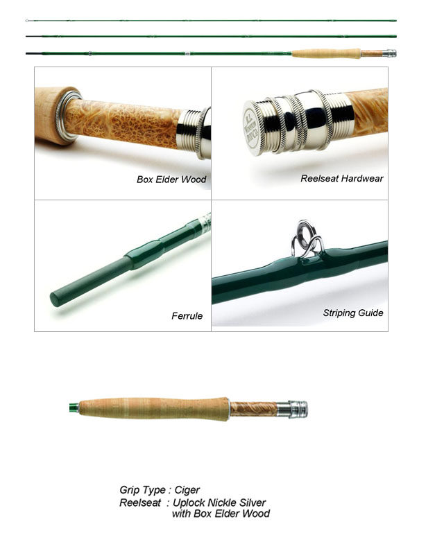 名竿 ウィンストン Winston WT 9'6 #6 3pc フライロッド 名竿