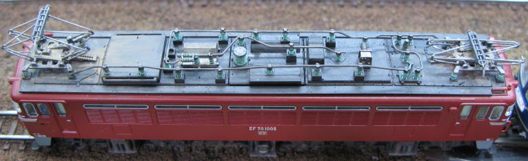 ☆希少☆新品 NゲージKATO EF70 1000 屋根上の表現が素晴らしい