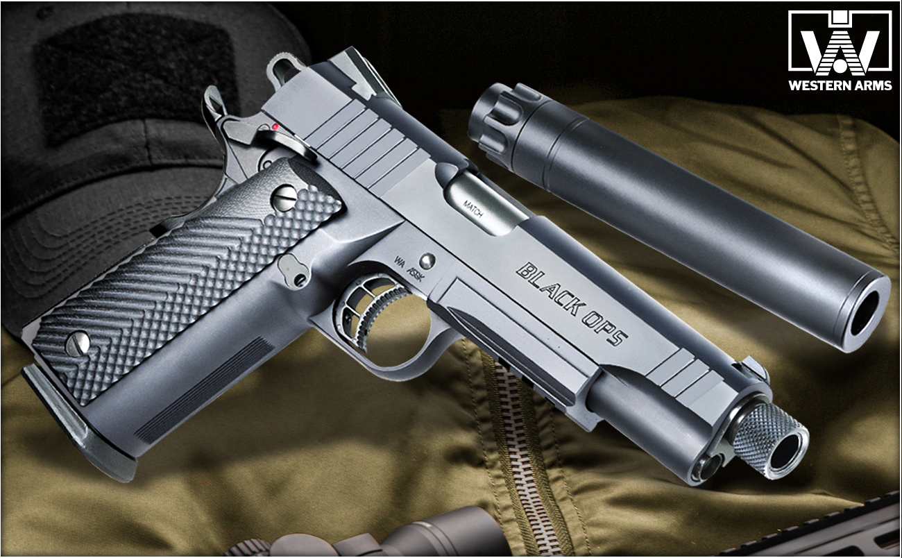 福袋】パラオーディナンス ブラックOPS サイレンサー付 【WESTERN ARMS】