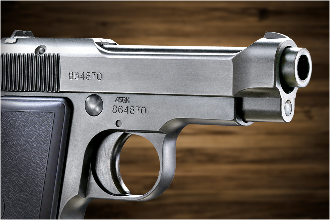 完売】WA【ベレッタ】M1934 カーボンブラックHW ver. 【WESTERN ARMS】