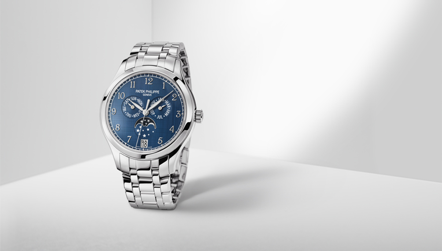 パテック フィリップ【2021 新作】ステンレススティールでブルー文字盤