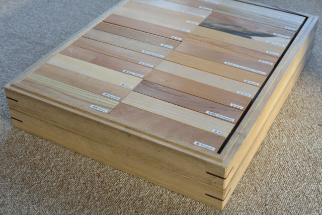 木の見本・樹種サンプル