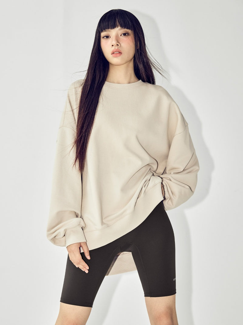 ソフトタッチ オーバーフィット トレーナー