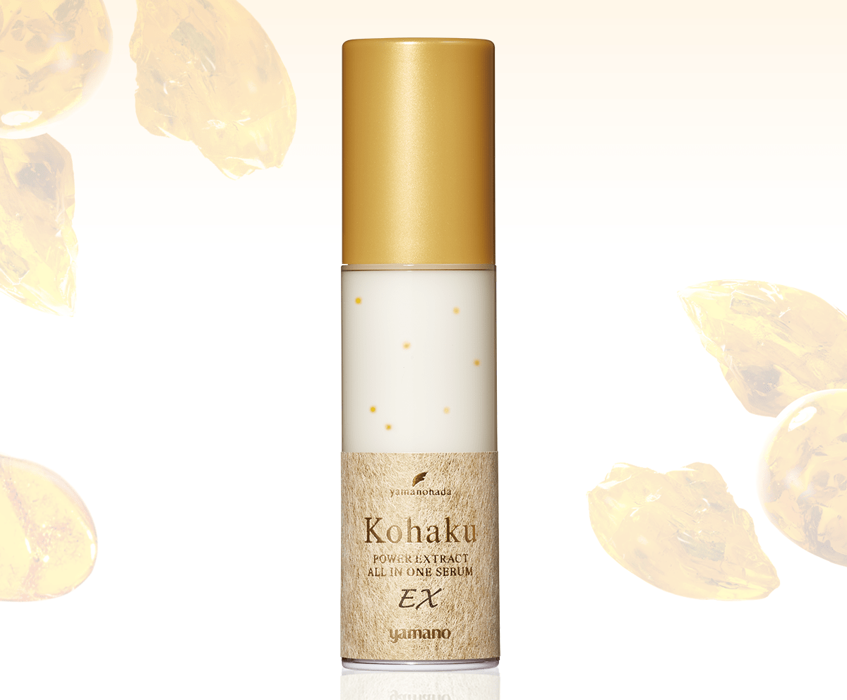 琥珀パワーエキス オールインワン美容液EX | ヤマノ肌.com