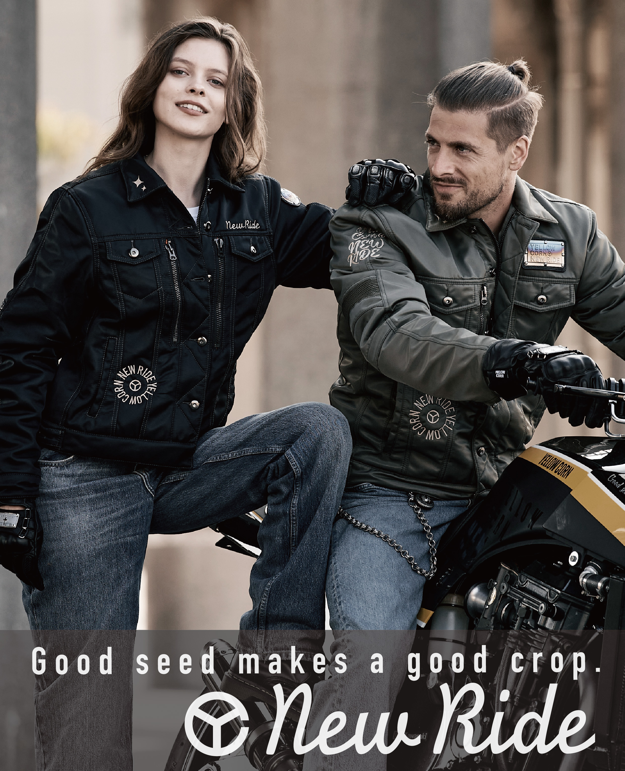 イエローコーンライダージャケット3L