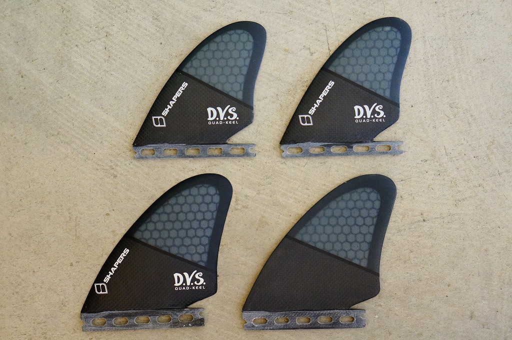 Shapers Fins QUAD CARBON FLARE DVS KEEL FUTURE|沖縄サーフィン