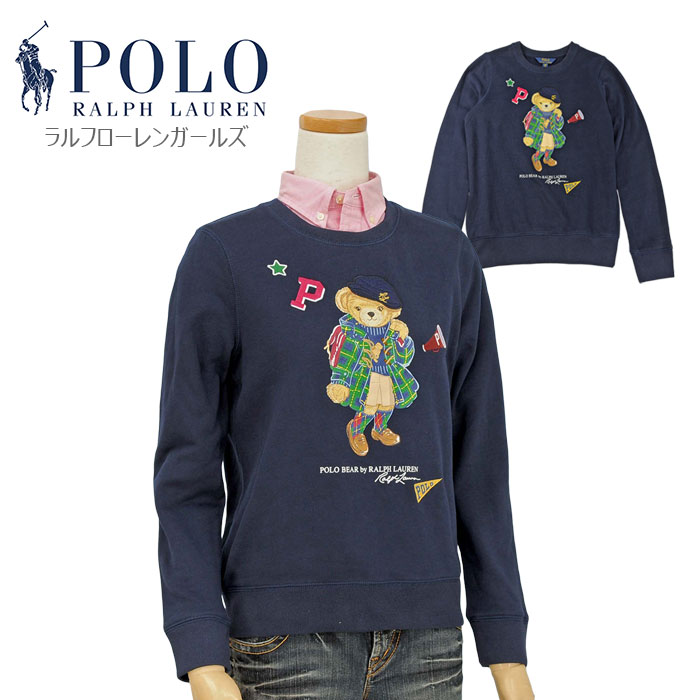 POLO ラルフローレンポロベア トレーナー トレ-ナ-、パ-カ- ガールズ