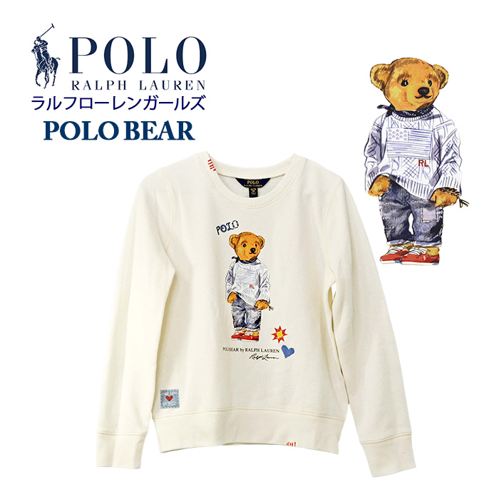 POLO ラルフローレンポロベア トレーナー トレ-ナ-、パ-カ- ガールズ