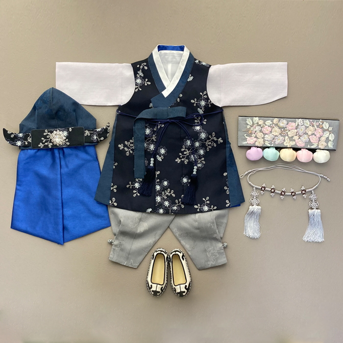 男の子1歳祝いトルチャンチ用新作チョゴリのご案内-夢市場