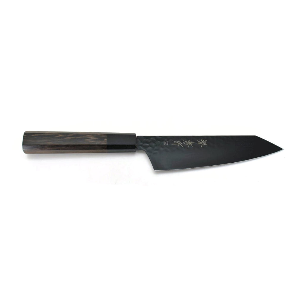 Sakai Takayuki KUROKAGE VG-10 Hammered Kengata Santoku 160 mm