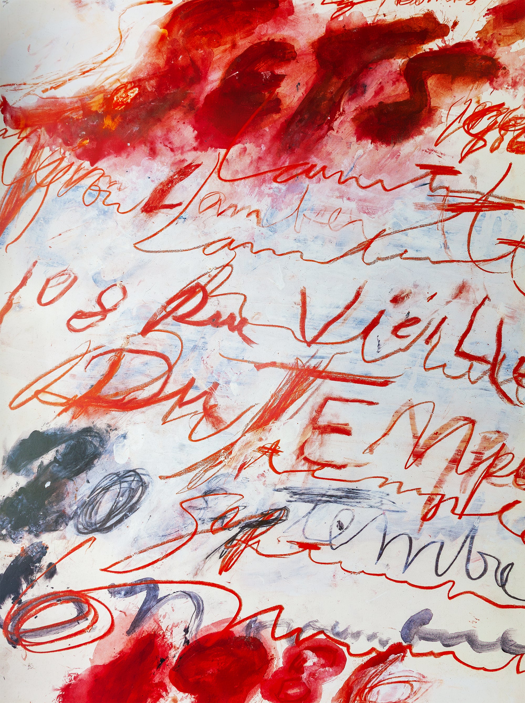 Cy Twombly - print (1986) – Yvon Lambert Paris