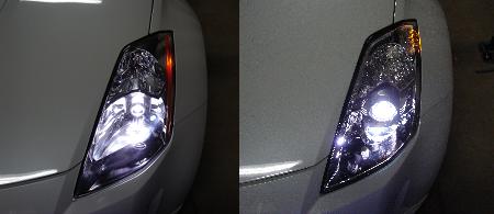 Z33ヘッドライト後期仕様へスワップ]フェアレディZオーナー