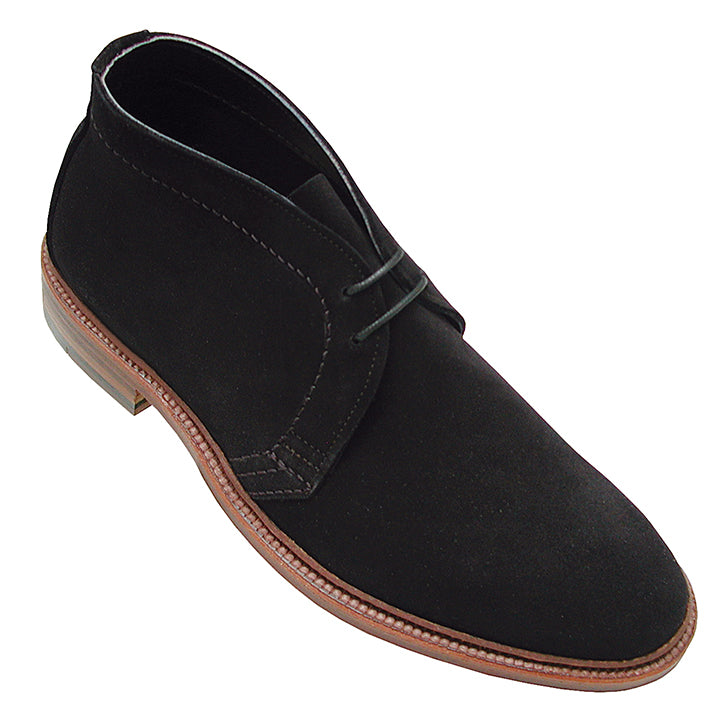 1497 Unlined Chukka Boot (Black Suede) – The Alden Shop
