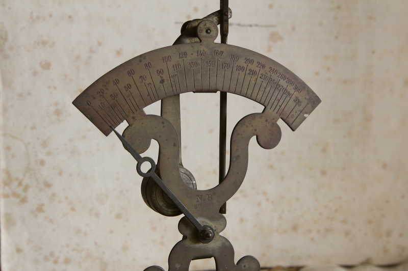 1900年 ドイツ レタースケール 秤 ブロカント 工業系 アンティーク