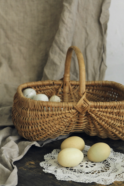 フランス アンティーク パニエ かご バスケット 籐 柳 ピクニック