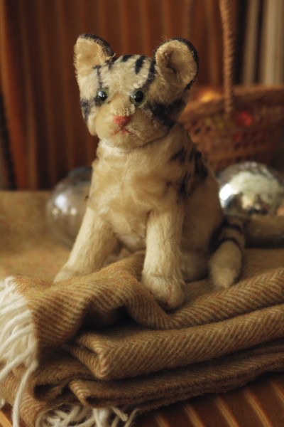 シュタイフsteiffビンテージ猫ちゃんグッシー steiff シュタイフ