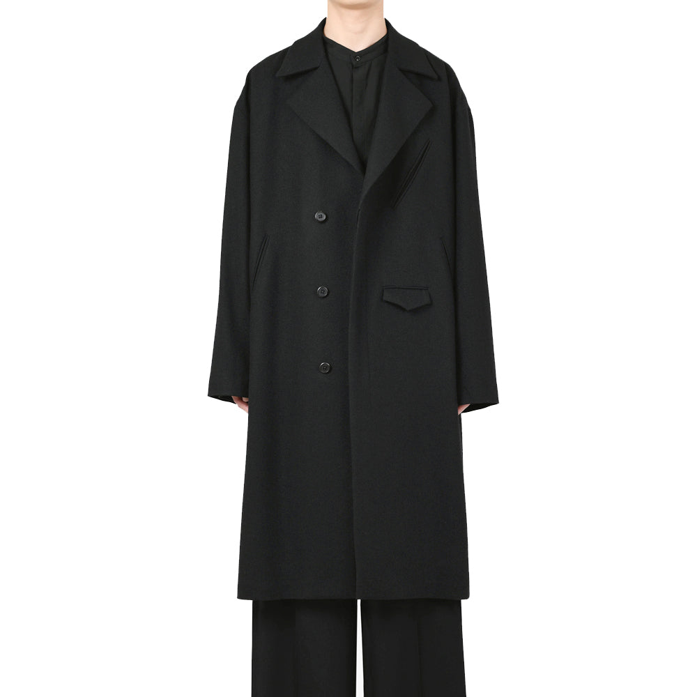 LAD MUSICIAN(ラッドミュージシャン) - WOOL FLANNEL LONG RIDERS COAT