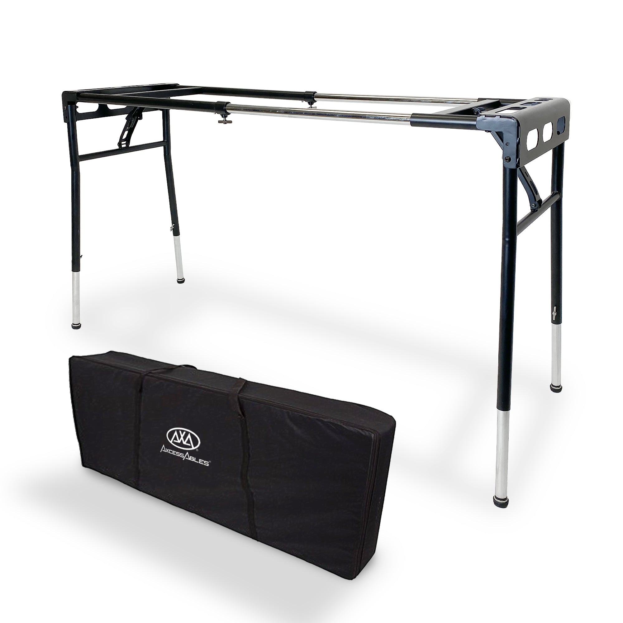 Portable Folding Expandable Keyboard Stand Adjustable Height