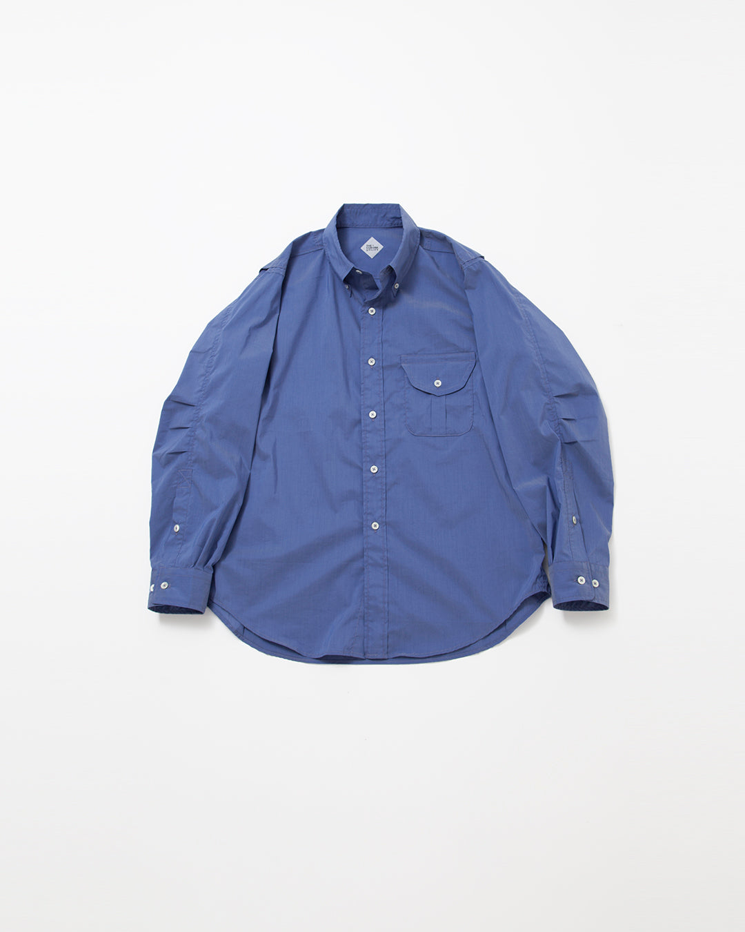 CS012・TREK TRAVELER SHIRT / Blue – THE CORONA UTILITY