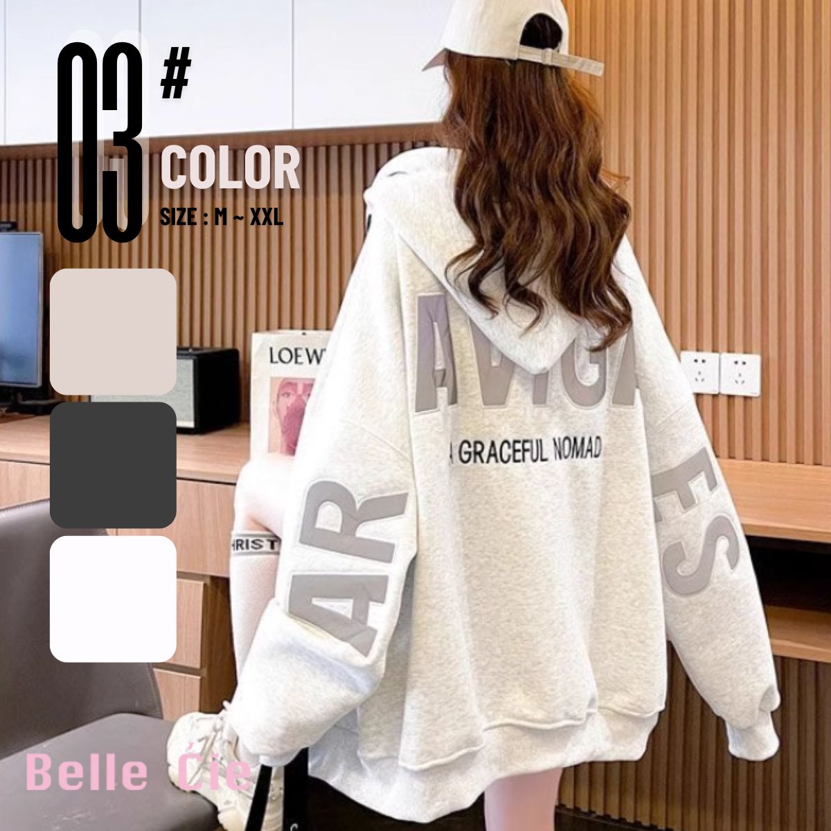 Parka/ビッグロゴフードジップパーカー ST/No.27962 – Belle Ćie