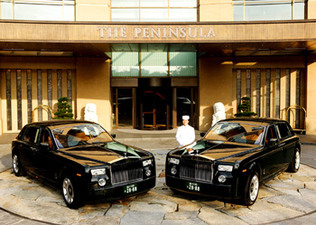 ザ・ペニンシュラ東京に高級ホテル仕様のロールス・ロイス・ファントム