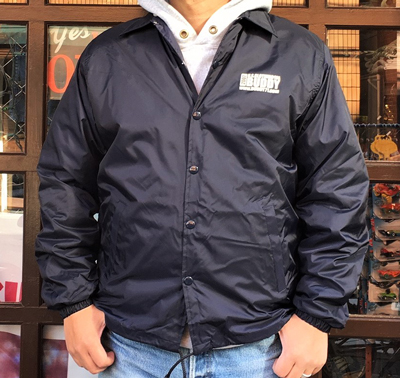 BUDDY オリジナル コーチジャケット 裏ボア(ポリエステル)カーキ/BUDDY