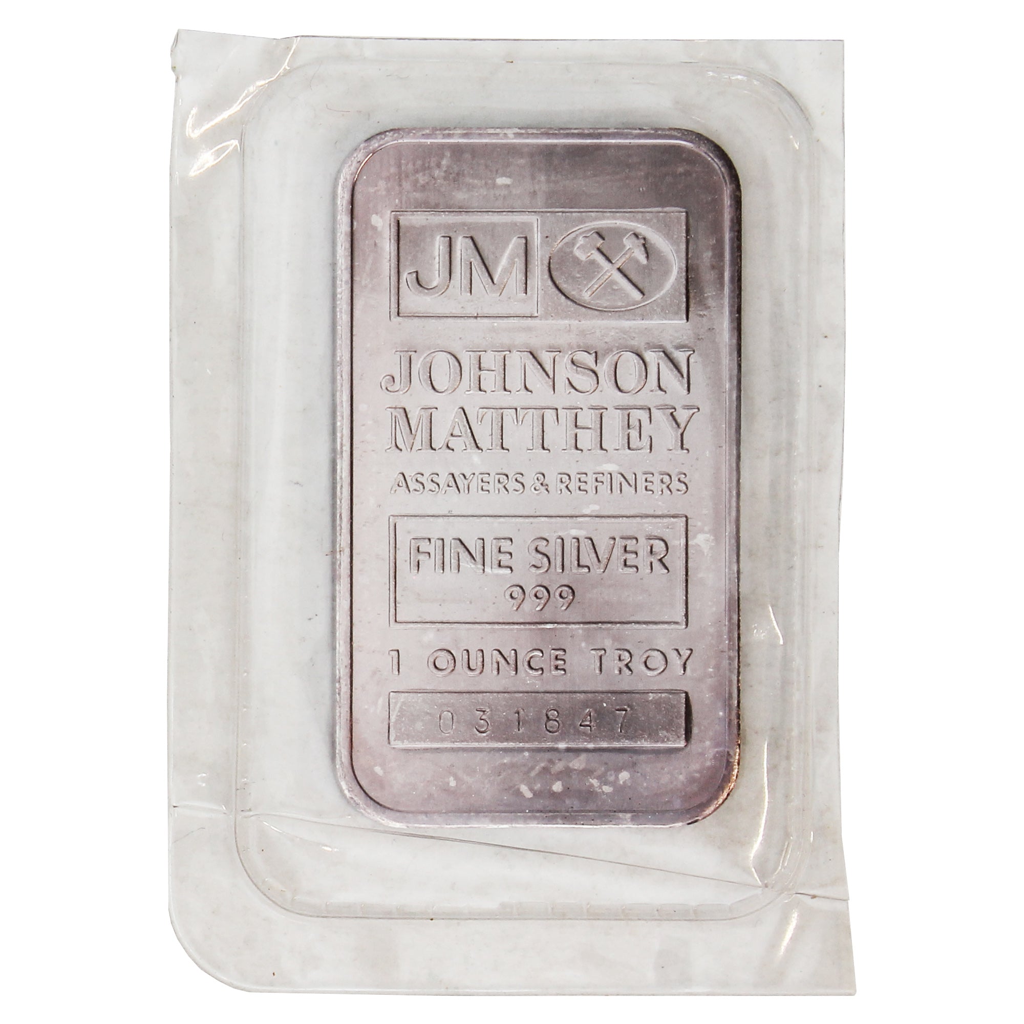 JM Johnson Matthey TD Bank (~1982) 1oz .999 Fine Silver Bar