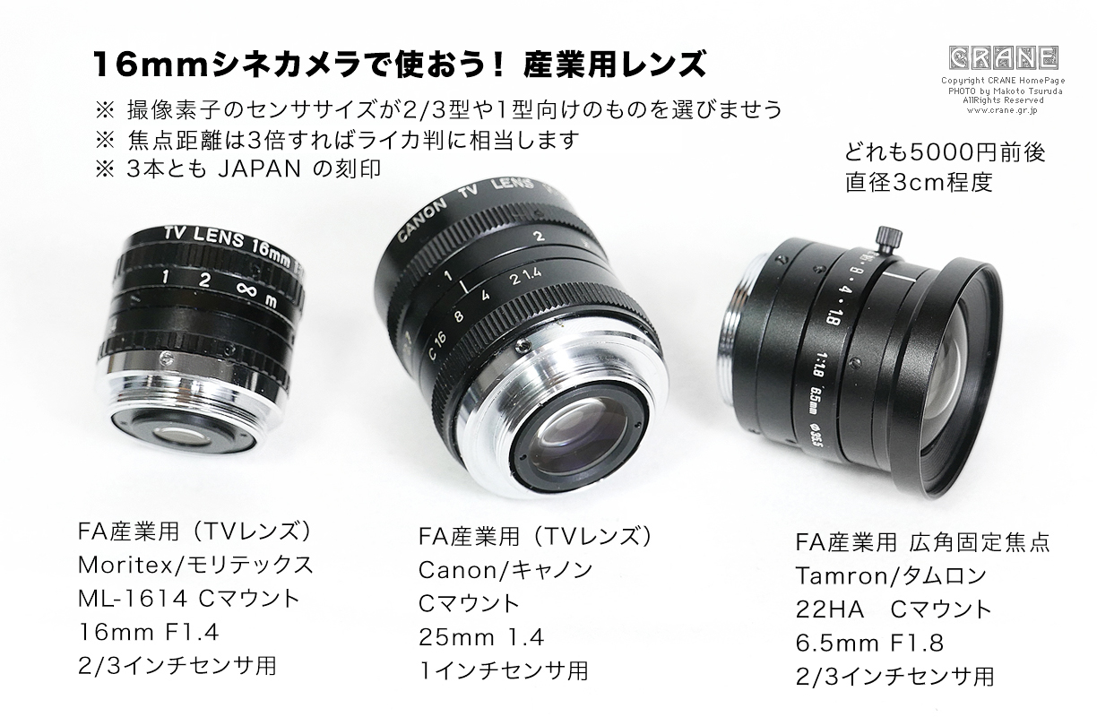 CRANE/私的素敵頁 BOLEX H16 ボレックス M4 16mmシネカメラ