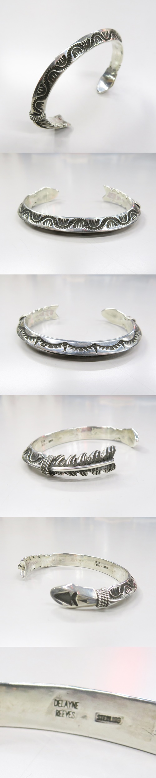 Delayne Reeves トライアングルワイヤーバングル | 兵庫県赤穂市