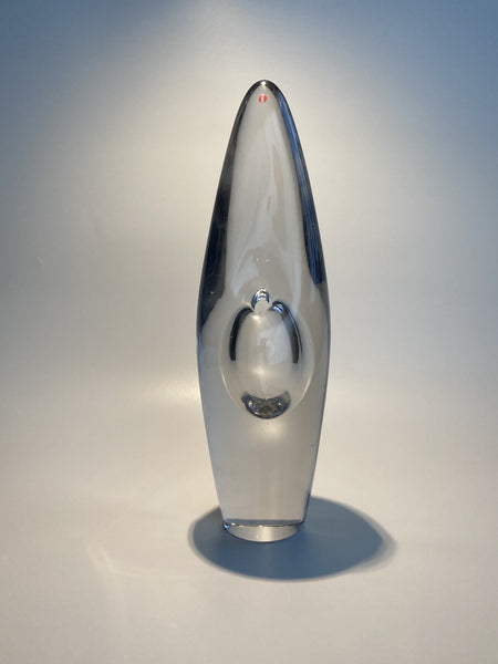 Timo Sarpaneva Orchid 3568 facet polished 335mm Iittala 1950s