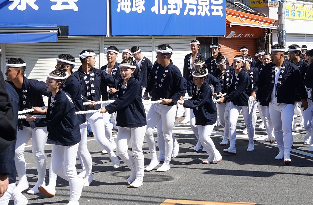 麻生郷だんじり祭試験曳き