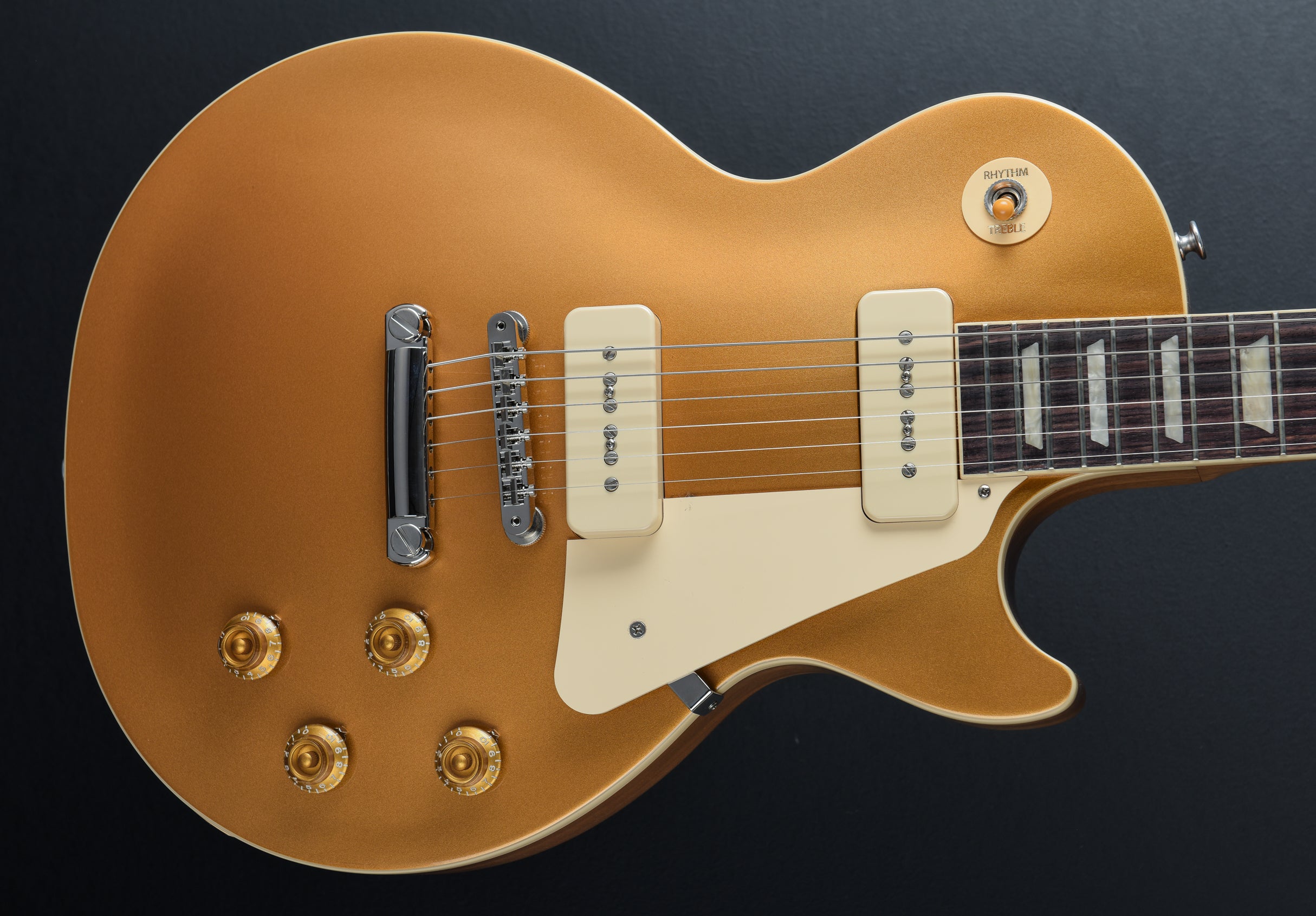 Les Paul Standard 50's P-90 - Gold Top – Dave's Guitar Shop