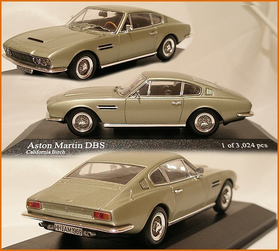 1/43 scale DBS model by Minichamps