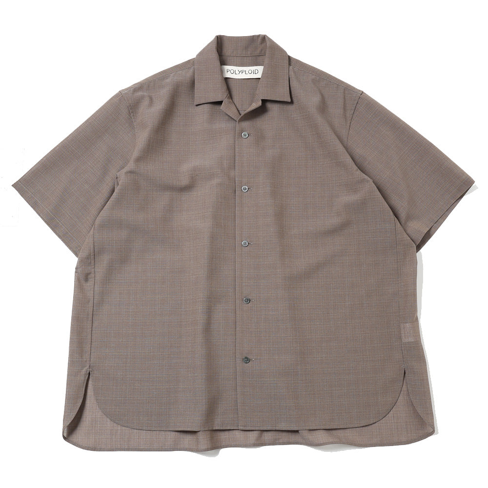 POLYPLOID (ポリプロイド) OPEN COLLAR SHIRT C C-5-004-032 (C-5-004
