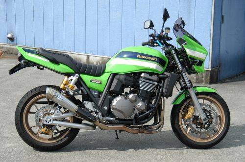 555km走行！中古車ZRX1200DAEG限定ライムグリーン！｜お知らせ